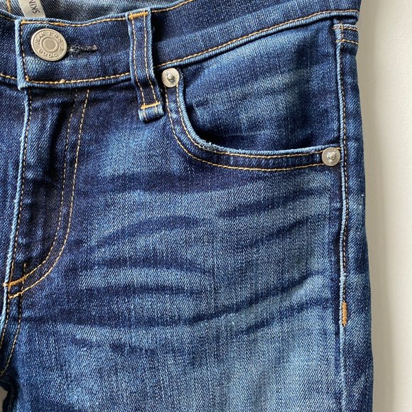 RAG & BONE - SKINNY DISTRESSED KNEE HAMPSTEAD JEAN - Picture 6 of 14